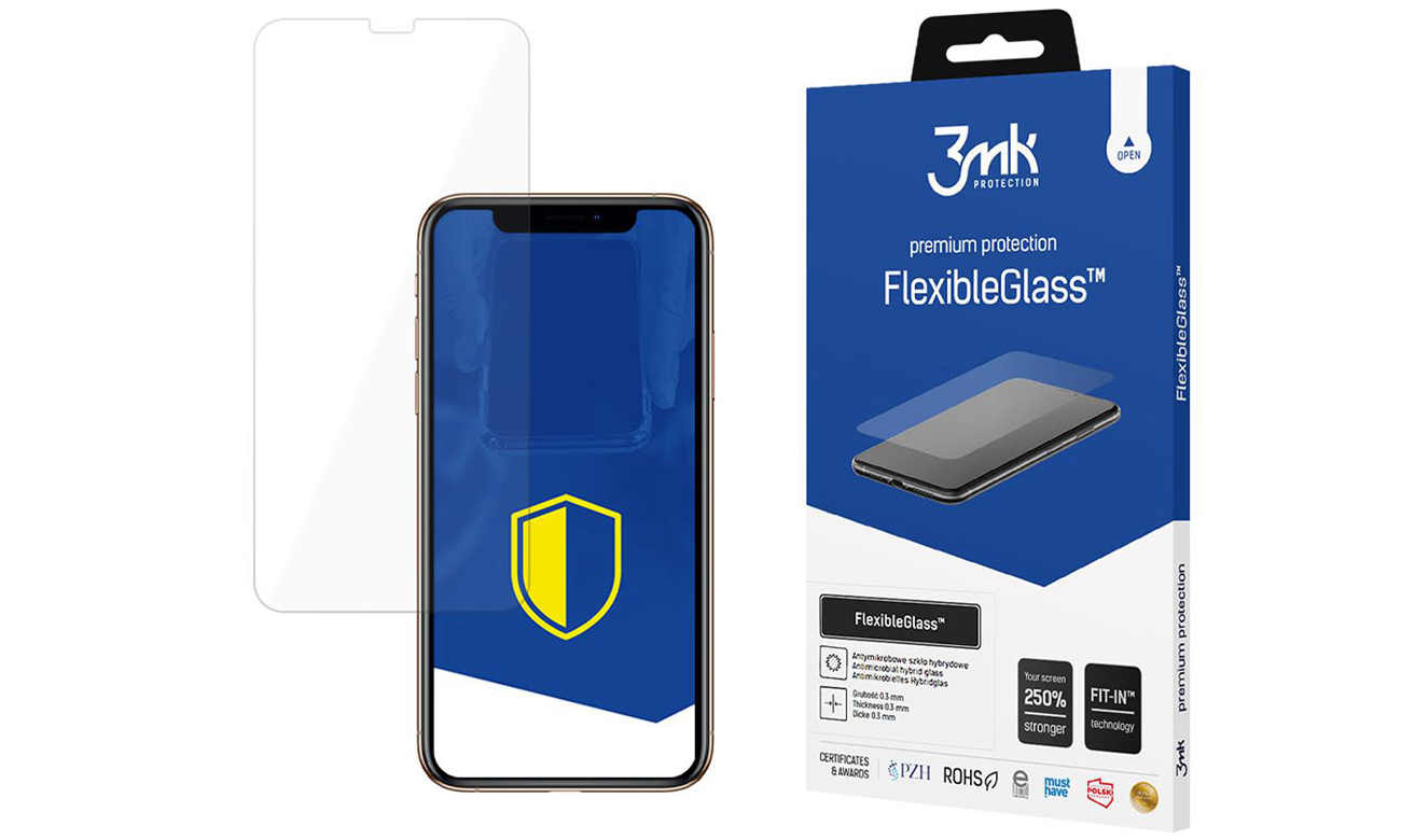 Flexible Glass für iPhone X/Xs