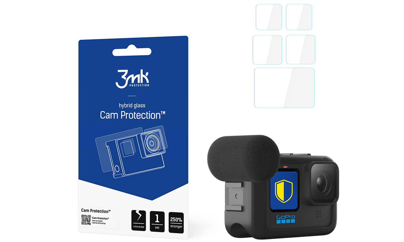 Flexible Glass für GoPro HERO 9/HERO 10/HERO 11