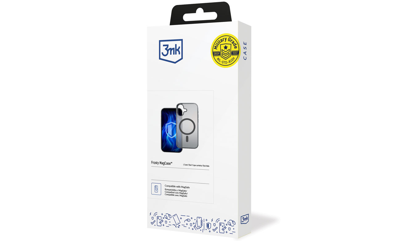 Frosty MagCase für iPhone 16E Weiß