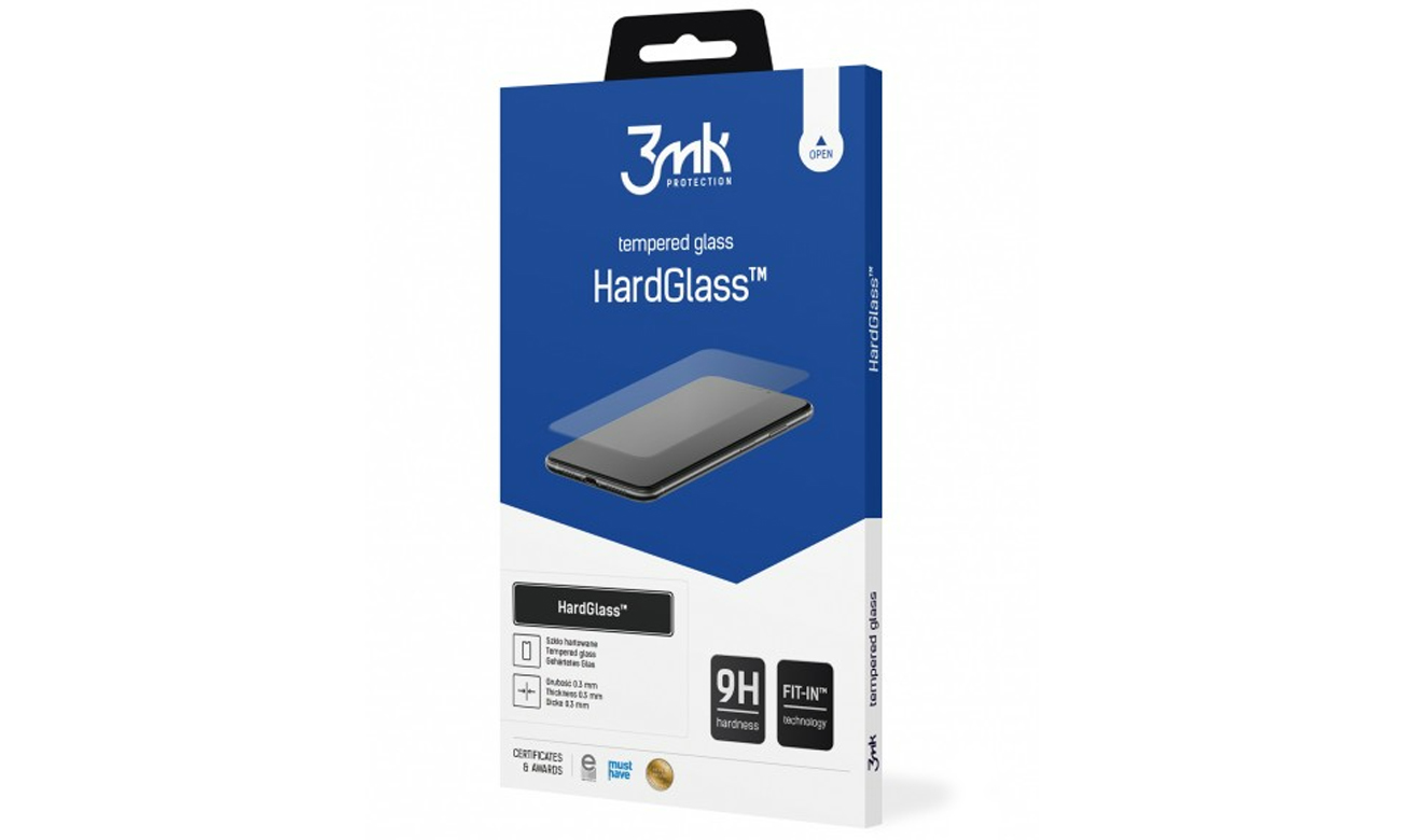 Schutzglas 3mk HardGlass für Xiaomi Redmi Note 14 4G