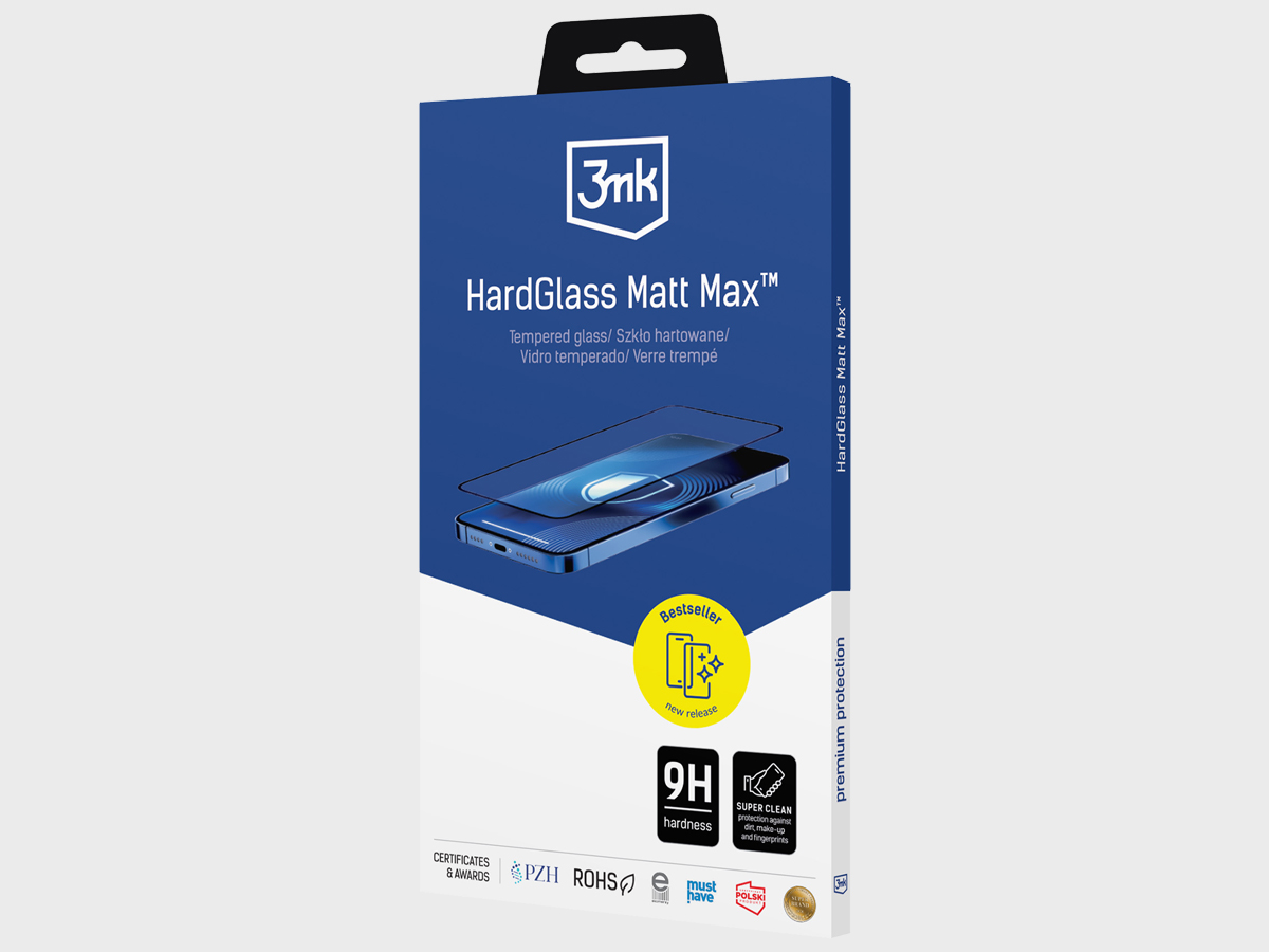 Inhalt des 3mk HardGlass Matt Max Sets