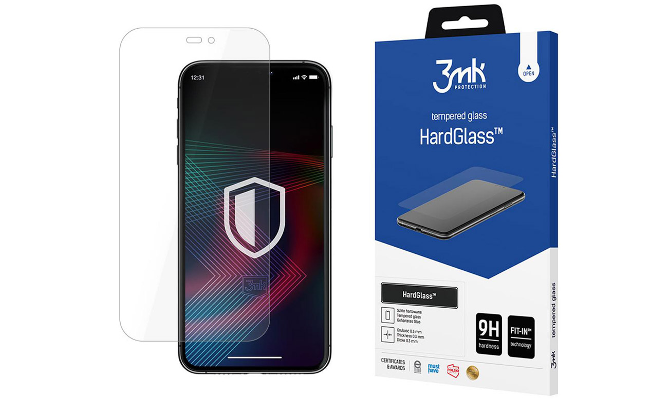 Folia/szkło na smartfon 3mk HardGlass do iPhone 14 Max/14 Pro Max
