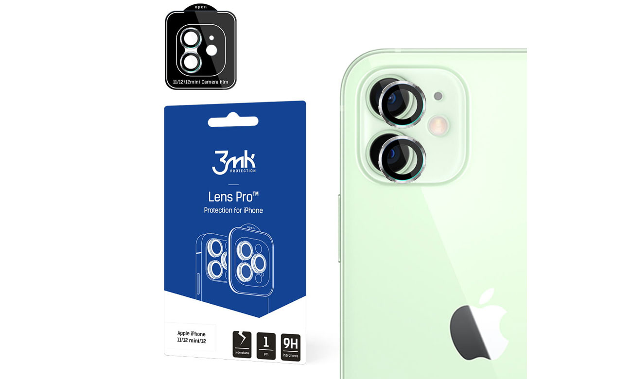 3 mk Lens Protection Pro für iPhone 11/12/12 Mini