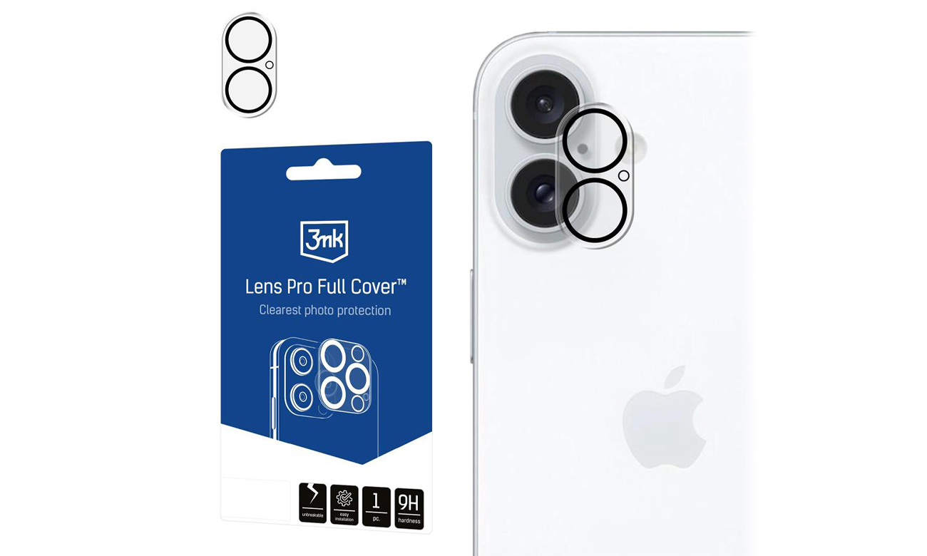 3mk Lens Protection Pro für iPhone 16 /16 Plus Black