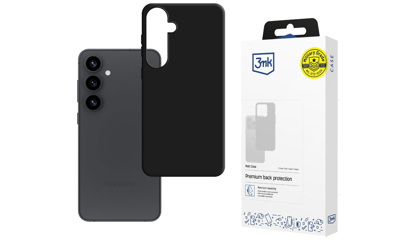 3mk Matt Case für Motorola moto g15 / moto g15 power