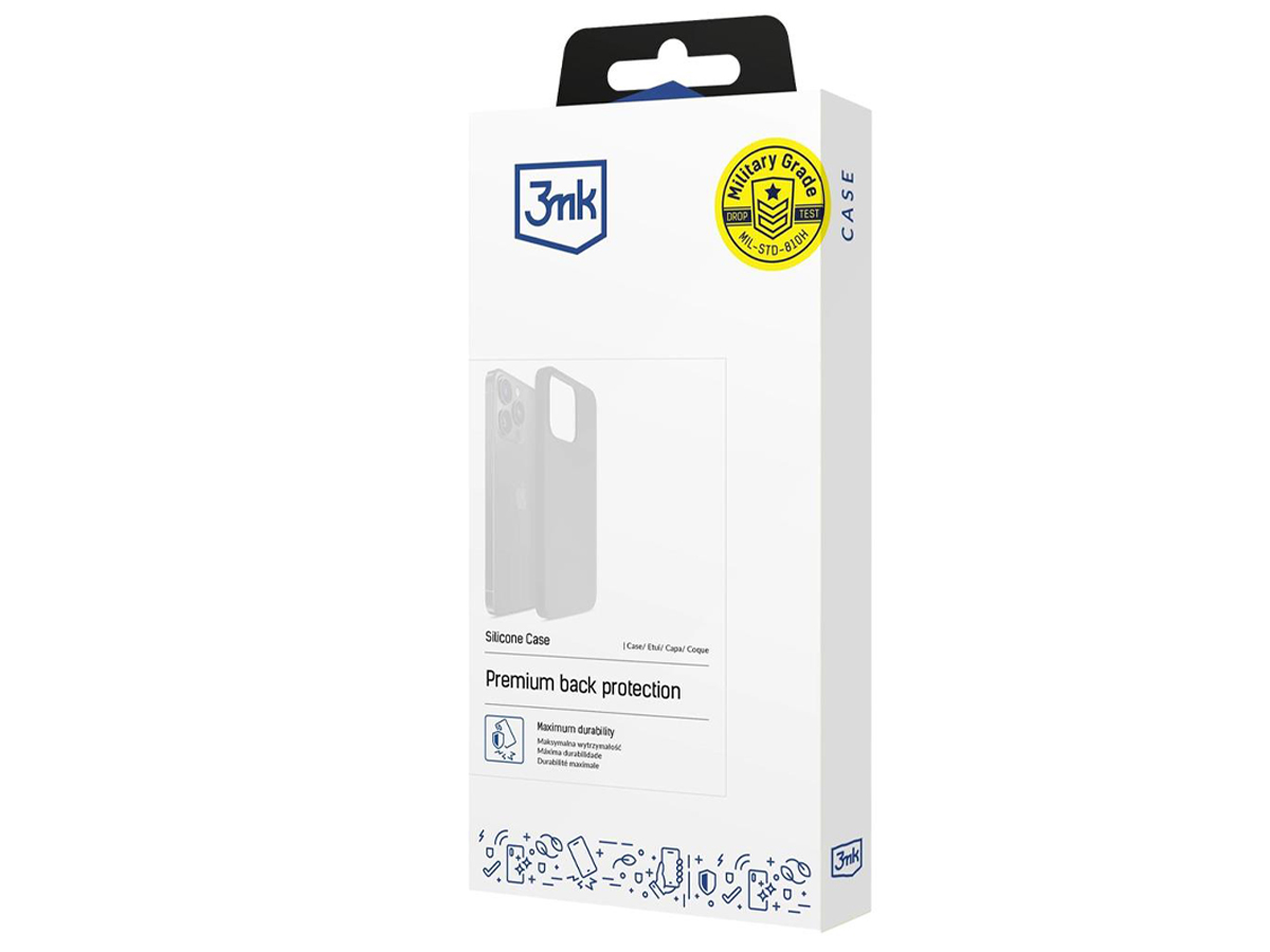 3mk Silicone Case für iPhone 16 Plus