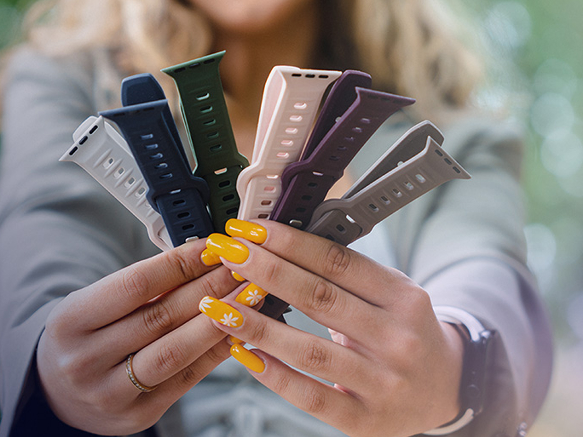 3mk Silicone Watch Strap für Apple Watch - Silikon, das gegen Schmutz und Beschädigungen resistent ist