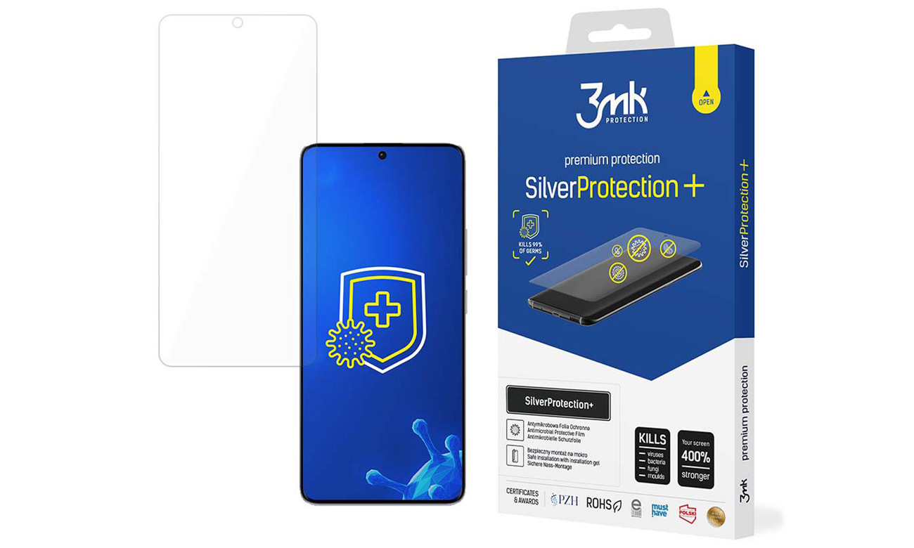 Folie / Glas für Smartphone 3mk SilverProtection+ für Xiaomi Redmi Note 13 Pro+ 5G