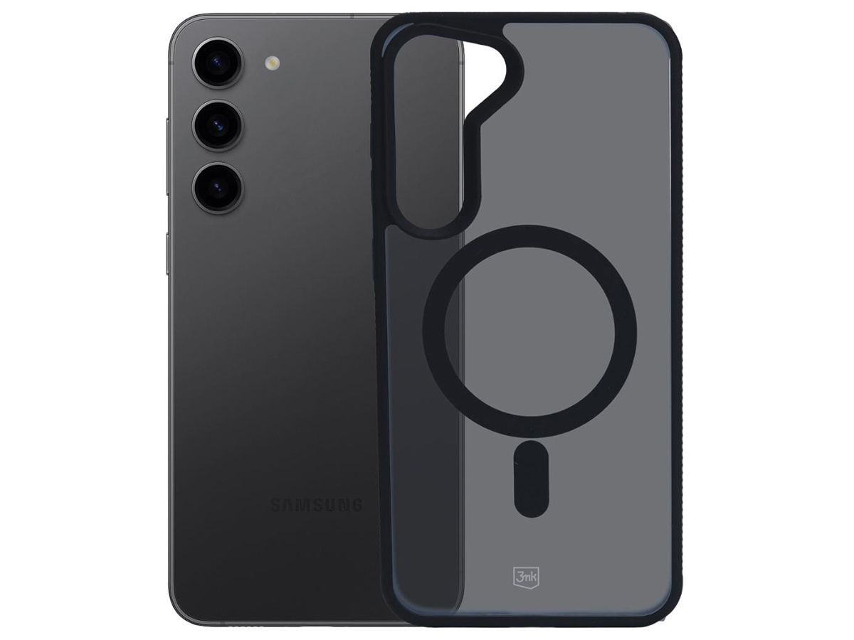 Etui 3mk Smoke MagCase für Samsung Galaxy S23 - Grafik