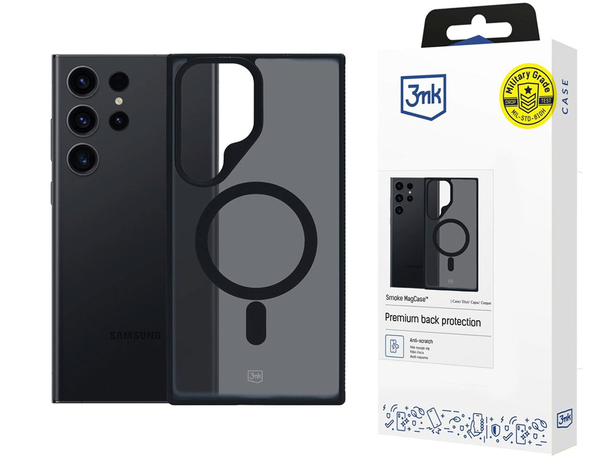 Etui 3mk Smoke MagCase für Samsung Galaxy S25 Ultra