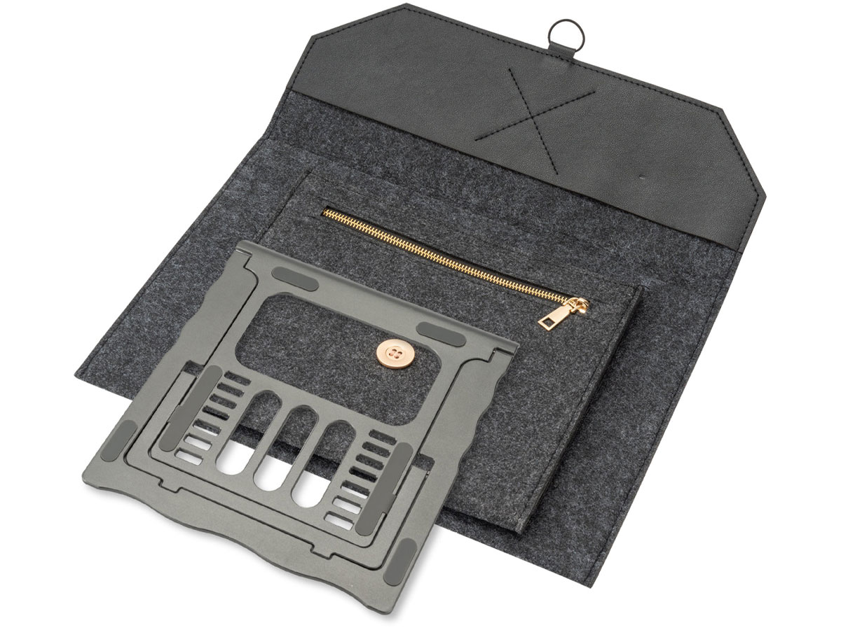 4Smarts Tasche und Unterlage für Laptop/Tablet FoldStand ErgoFix 13