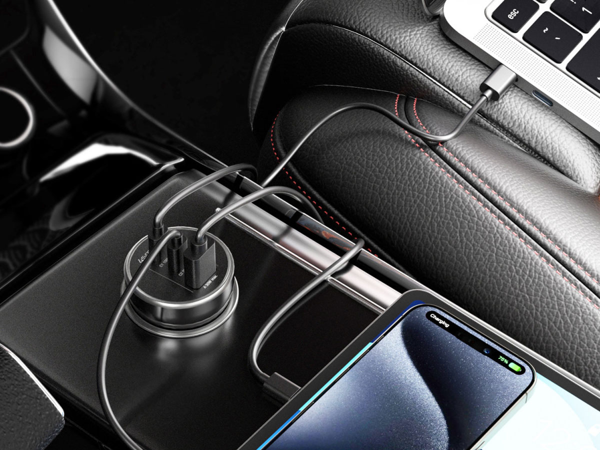 4Smarts Auto-Ladegerät VoltRoad Ultimate im Auto