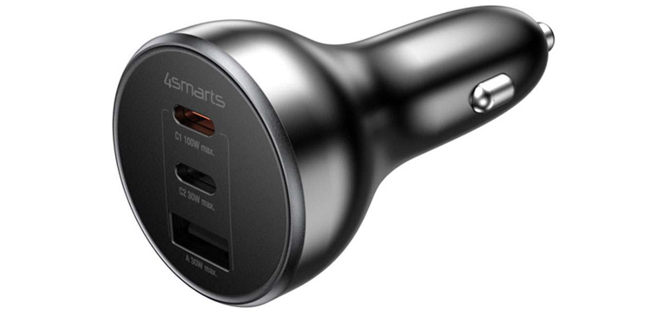 4Smarts Auto-Ladegerät VoltRoad Ultimate 160W schwarz