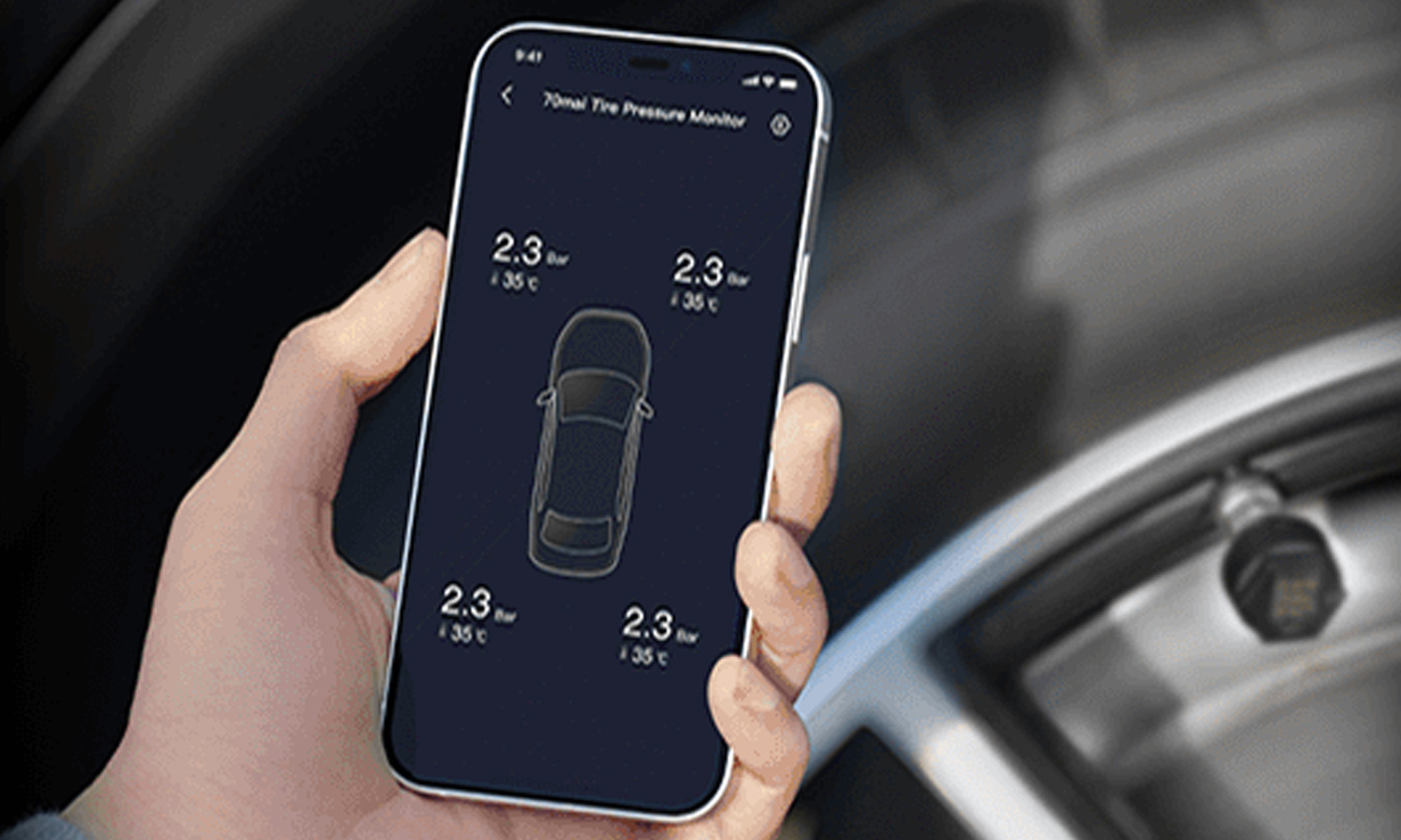 Dashcam 70mai M500 - Reifendrucküberwachungssystem