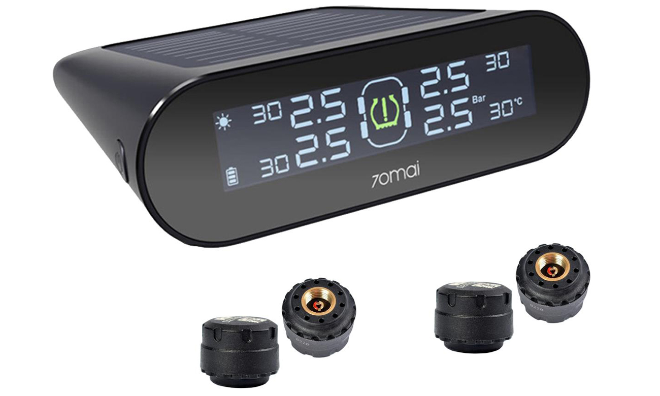 Monitor ciśnienia powietrza w oponach 70mai Tire Pressure Monitoring System Lite