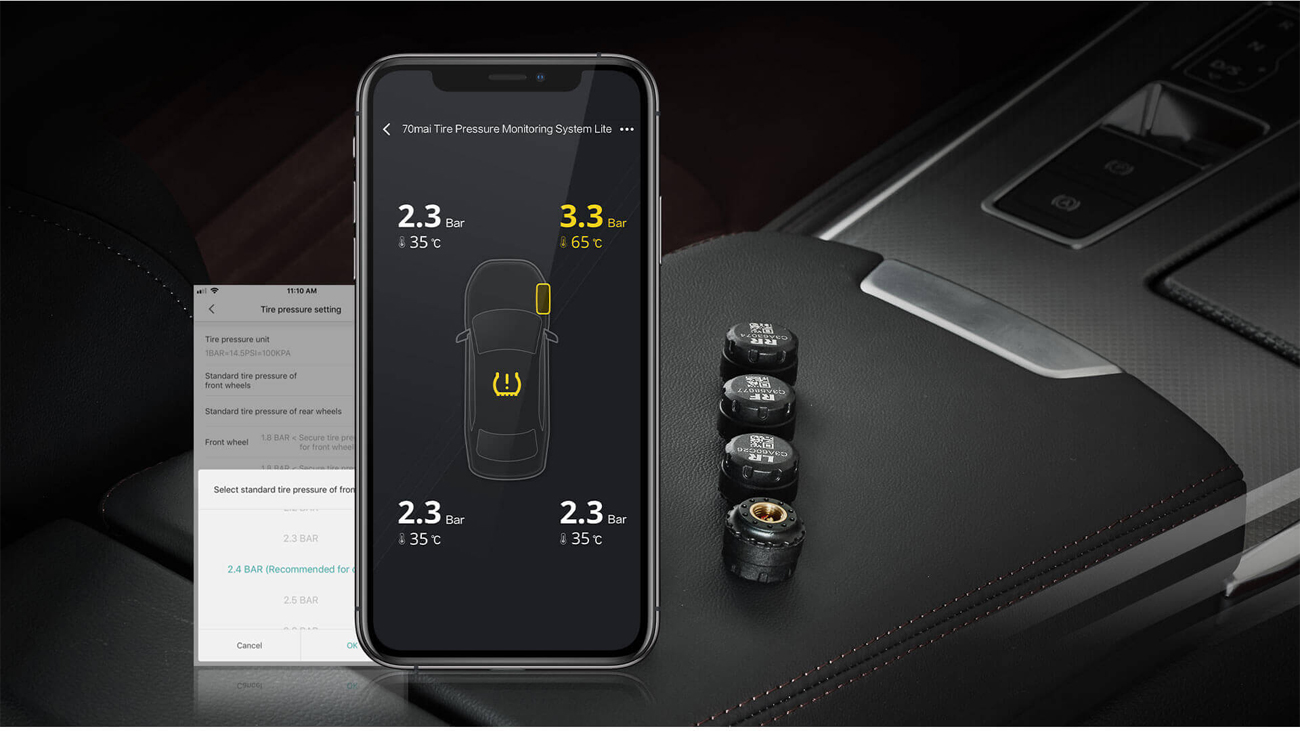 Ostrzeżenia dla każdej opony z osobna