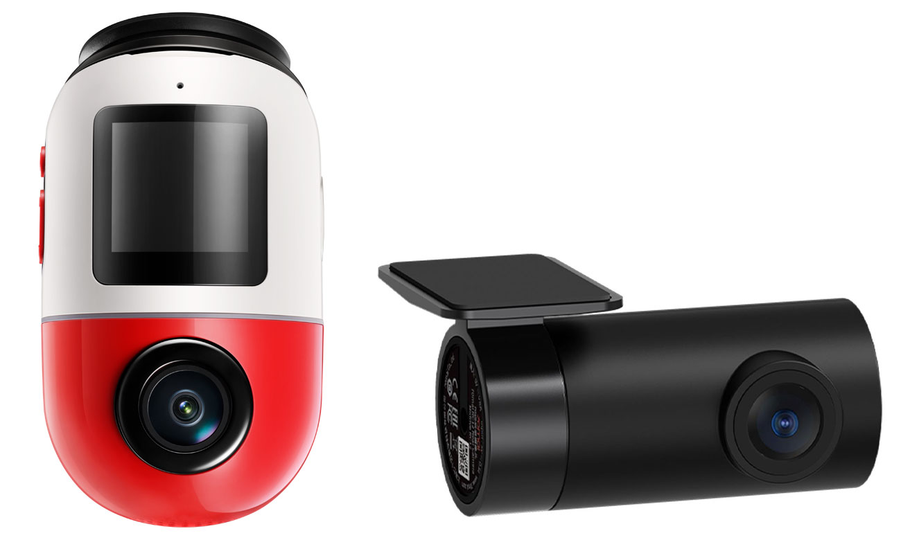 Wideorejestrator 70mai Omni X800 Dual Rot - Gesamtansicht