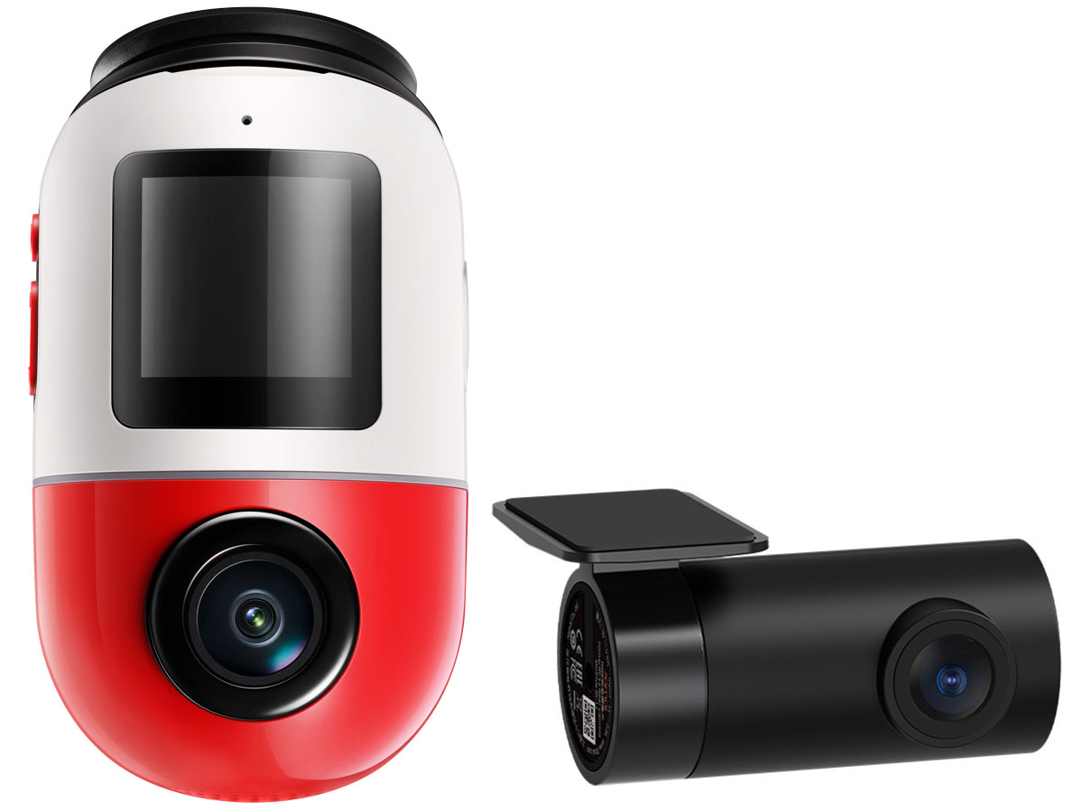 Wideorejestrator 70mai Omni X800 Dual Rot - Gesamtansicht