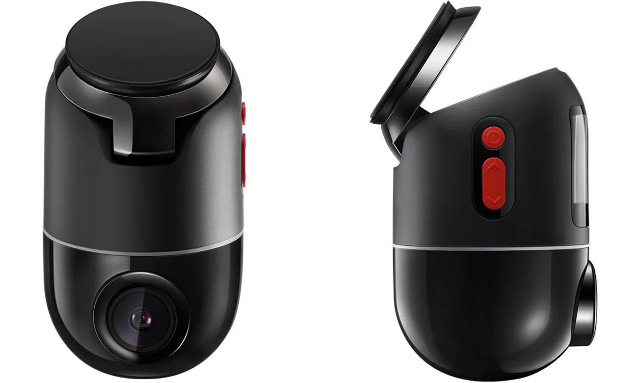 Wideorejestrator 70mai X200 Dash Cam Omni Czarny - Widok od przodu i z boku