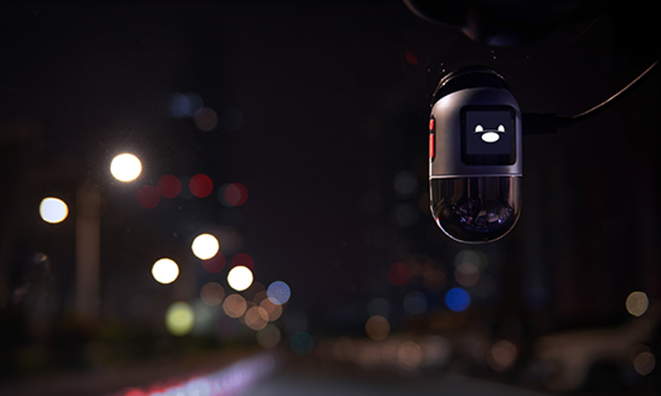 Wideorecorder 70mai X200 Dash Cam Omni - Hervorragende Kamerasicht bei Nacht