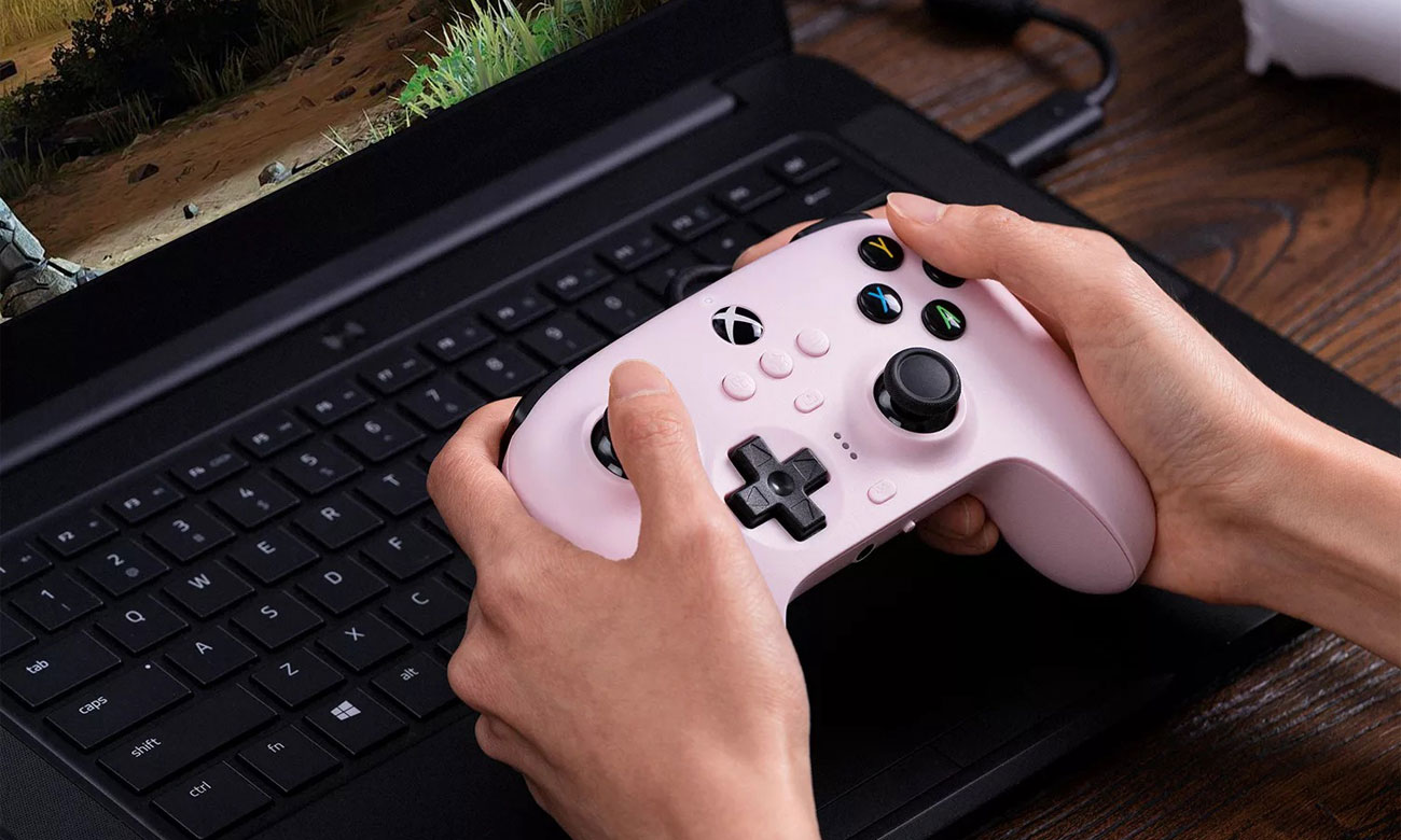 8BitDo Ultimate Wired Xbox Pad - Pink