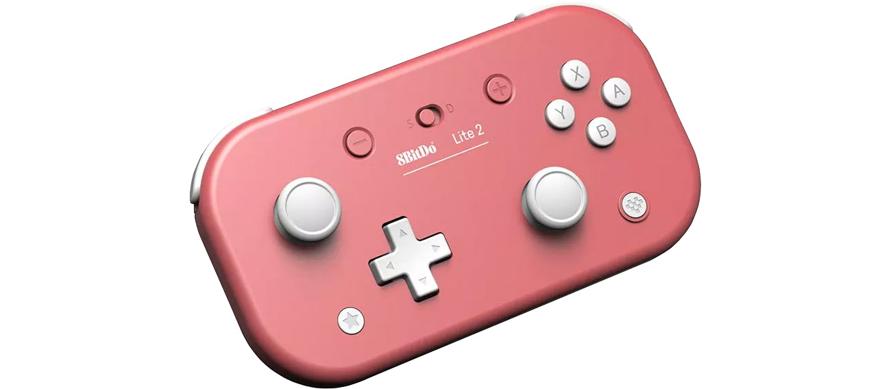 8BitDo Lite 2 BT Gamepad - Rosa