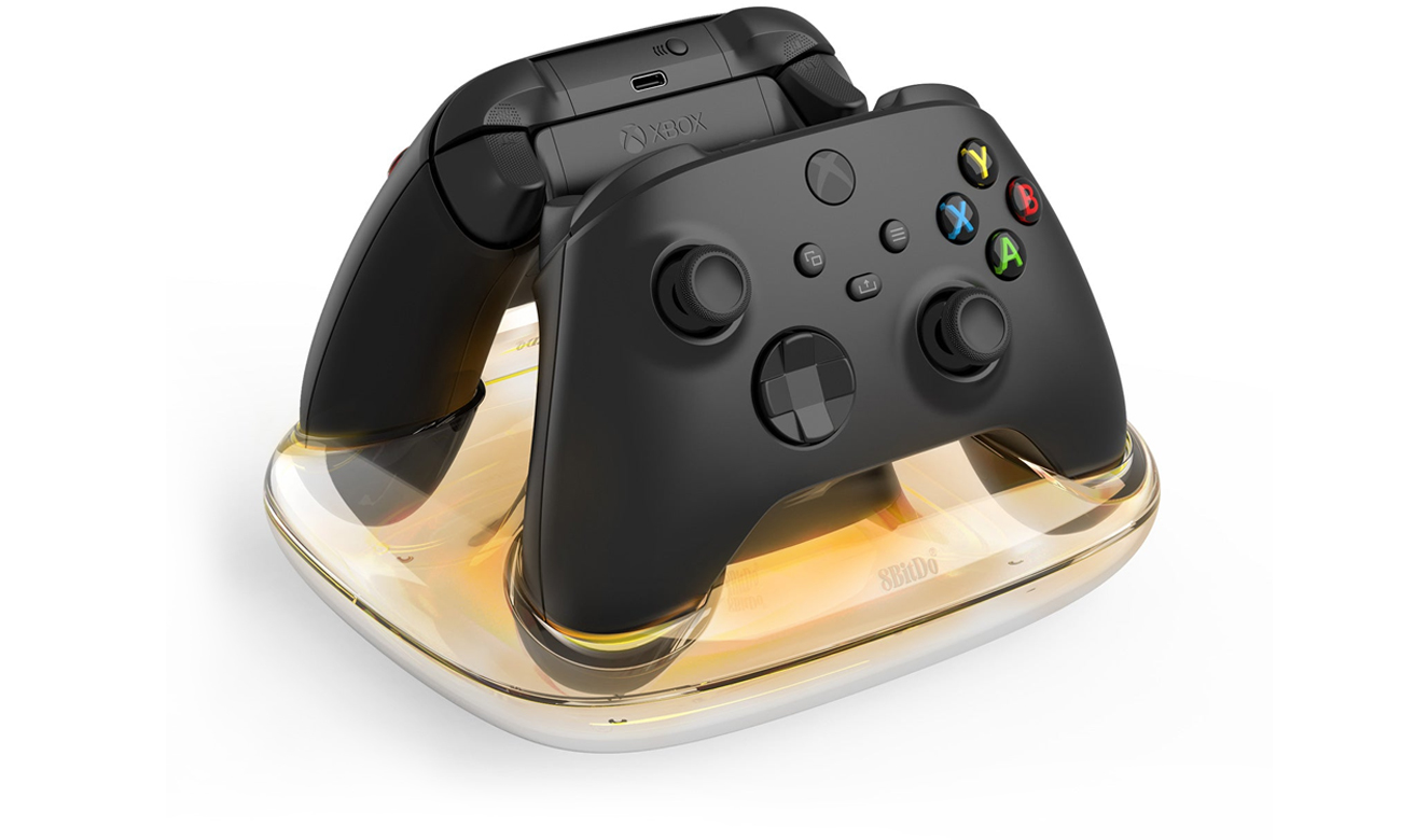 Doppelte Ladestation 8BitDo für Xbox-Controller Schwarz - Aufladen der Controller