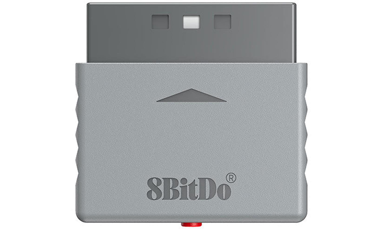 8BitDo Retro Receiver Wireless Adapter für PS1/PS2 - Vorderansicht
