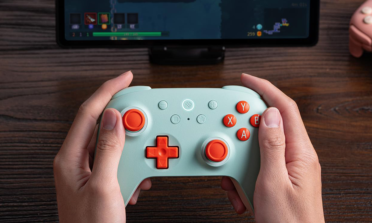 8BitDo Ultimate 2C Wireless Pad Mint - Lifestyle-Grafik
