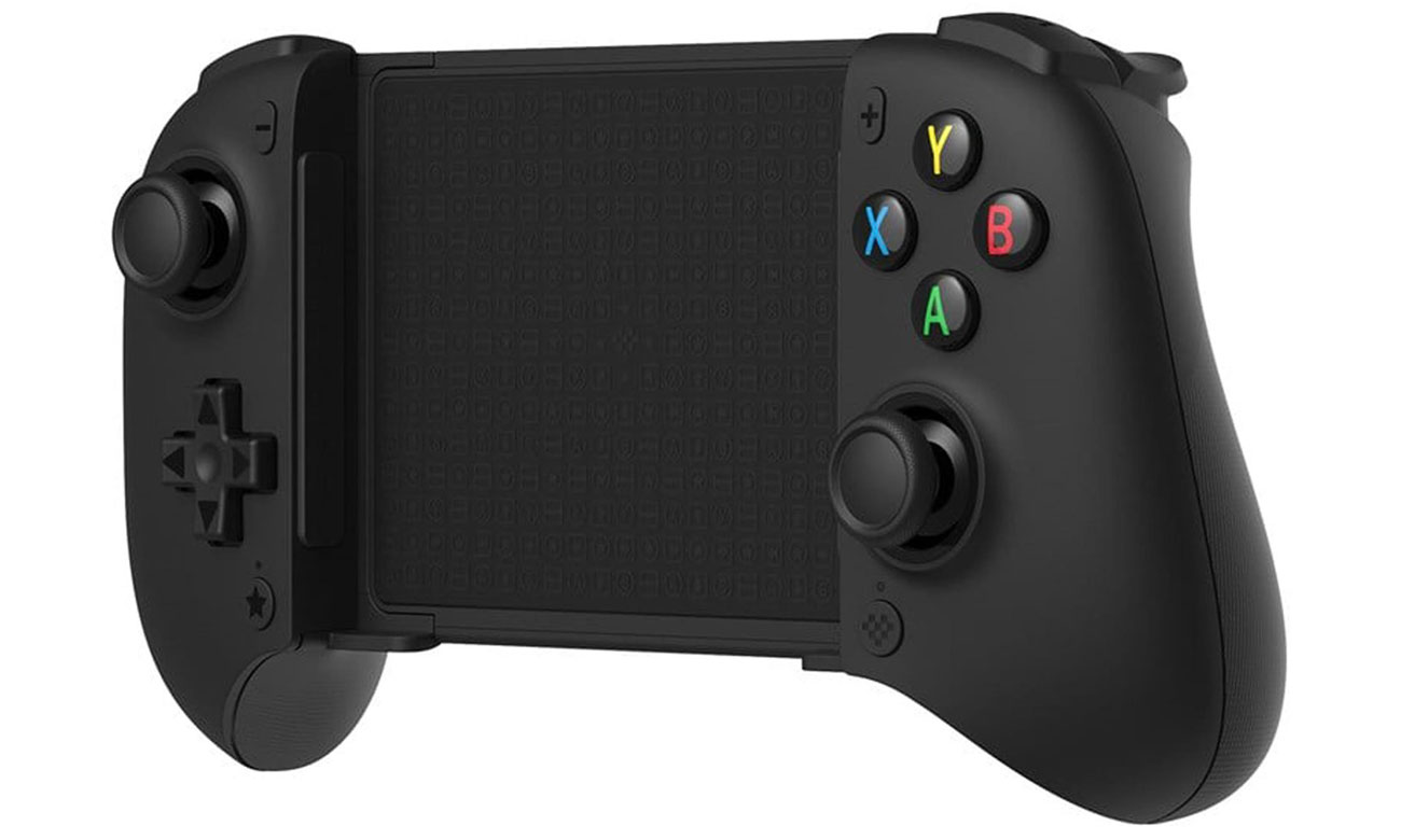 8BitDo Ultimate Mobile Gaming Controller Black - Vorderansicht im Winkel