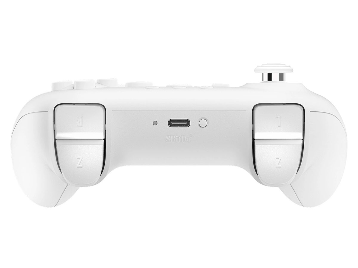 8BitDo 64 Bluetooth Controller Weiß - Ansicht von oben