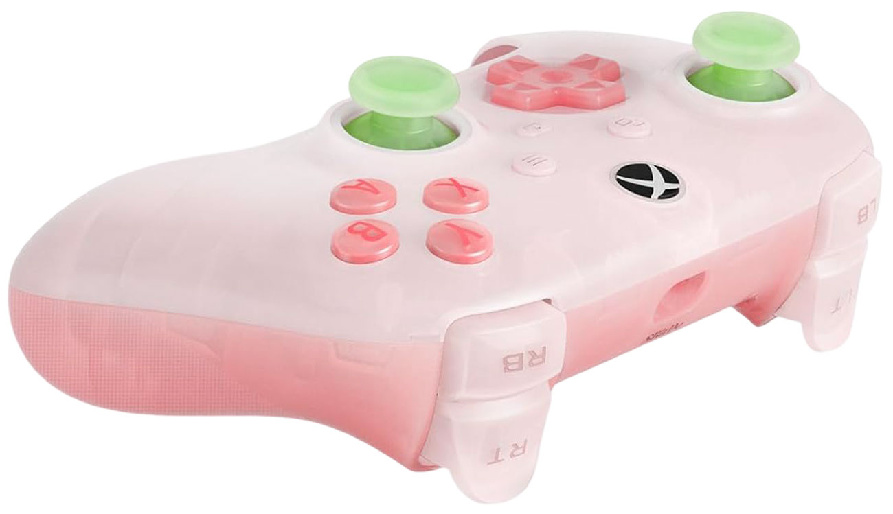 8BitDo Ultimate Mini Wired Controller für Xbox Clear Pink - Gesamtansicht