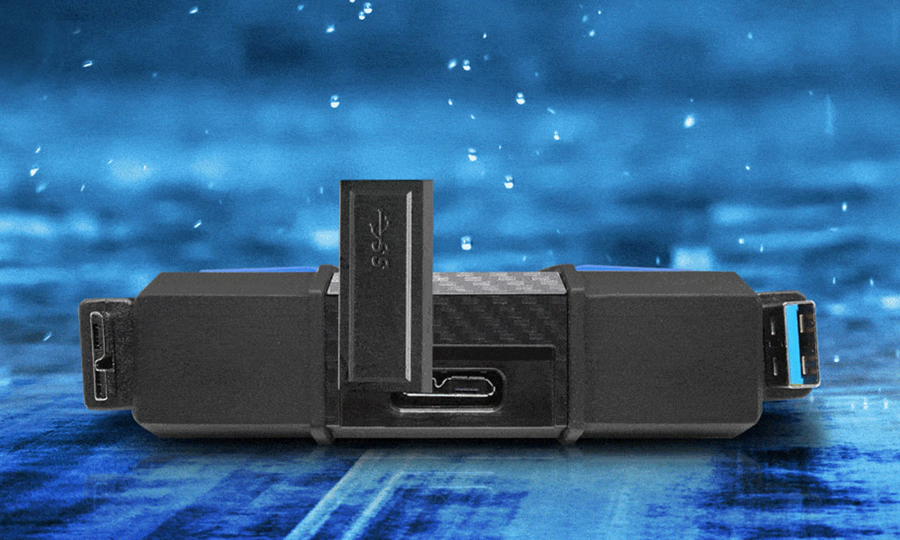 Adata HD710 Pro Ergonomische wasserdichte USB-Anschlussabdeckung