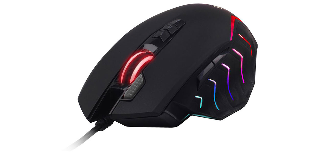 A4Tech Bloody J95S Stone Black widok z przodu pod kątem