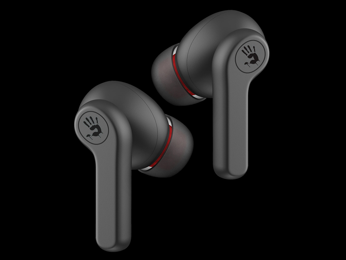 Kabellose Kopfhörer A4Tech TWS M30 Schwarz - Ansicht des linken und rechten Kopfhörers