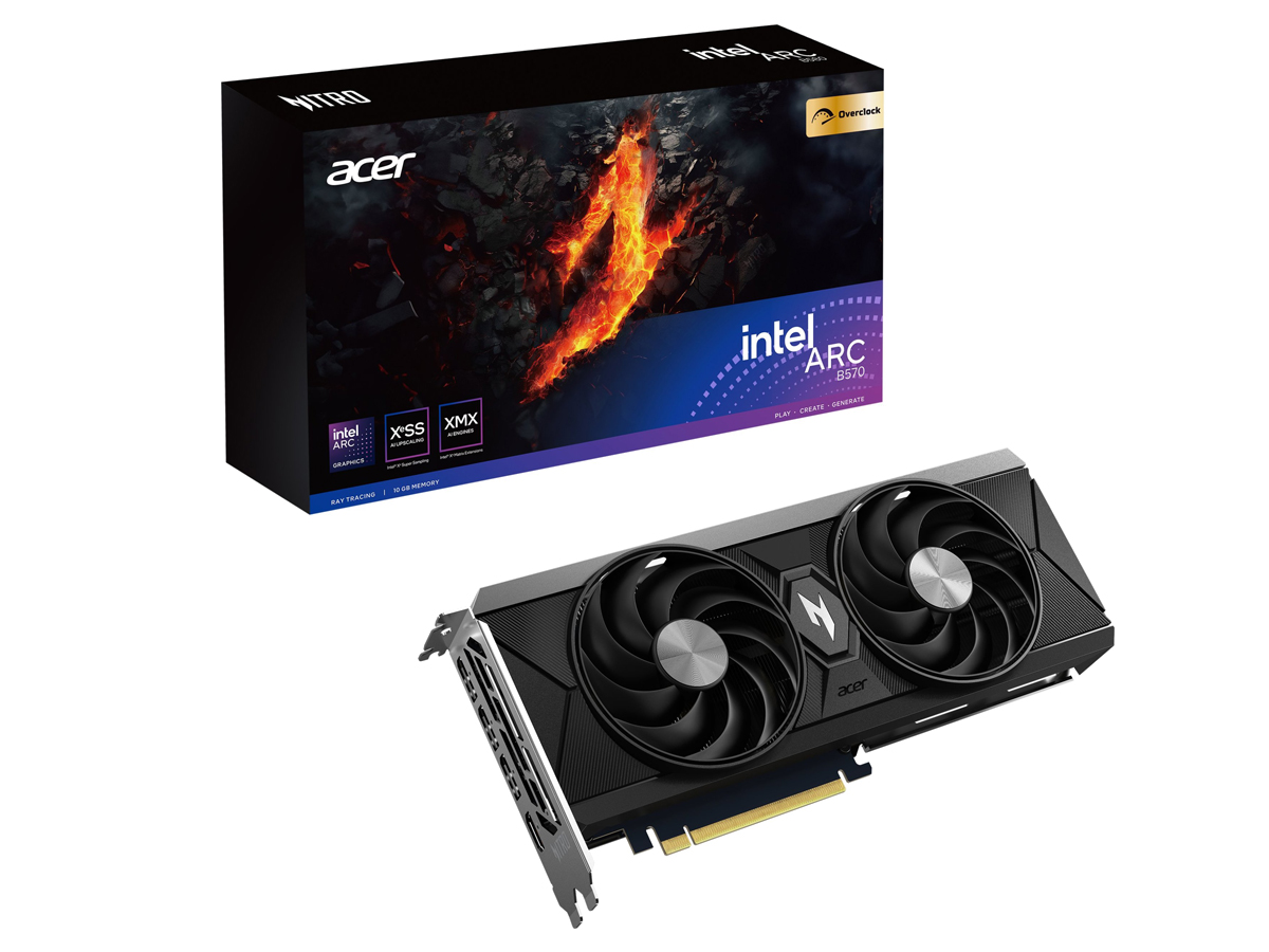 Arc B570 Nitro OC 10GB GDDR6