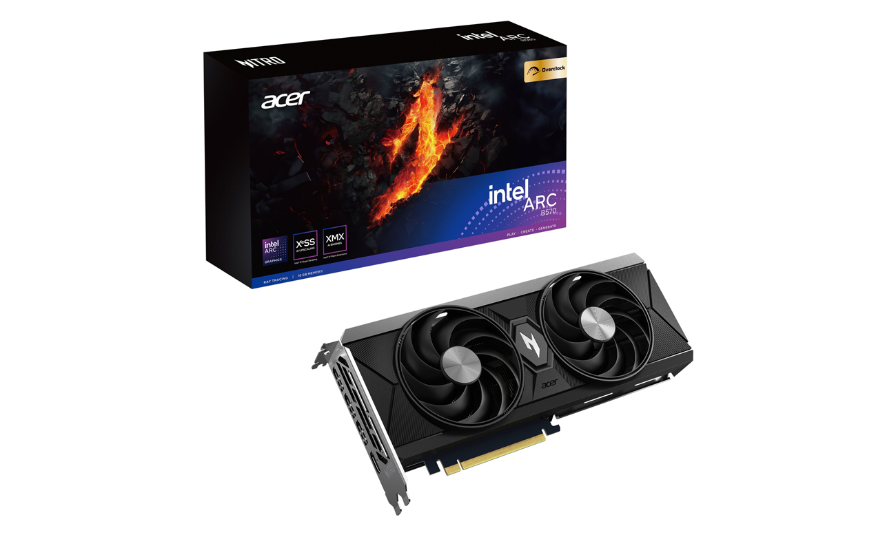 Arc B570 Nitro OC 10GB GDDR6