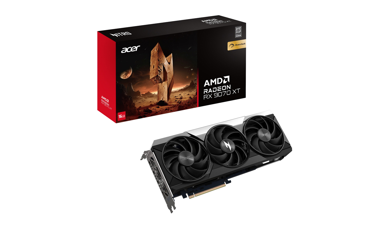 Radeon RX 9070 XT Nitro OC 16GB GDDR6