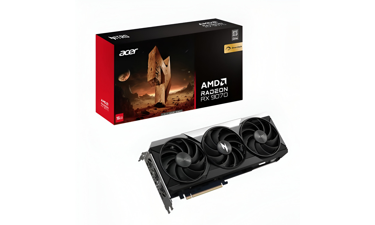 Radeon RX 9070 Nitro OC 16GB GDDR6