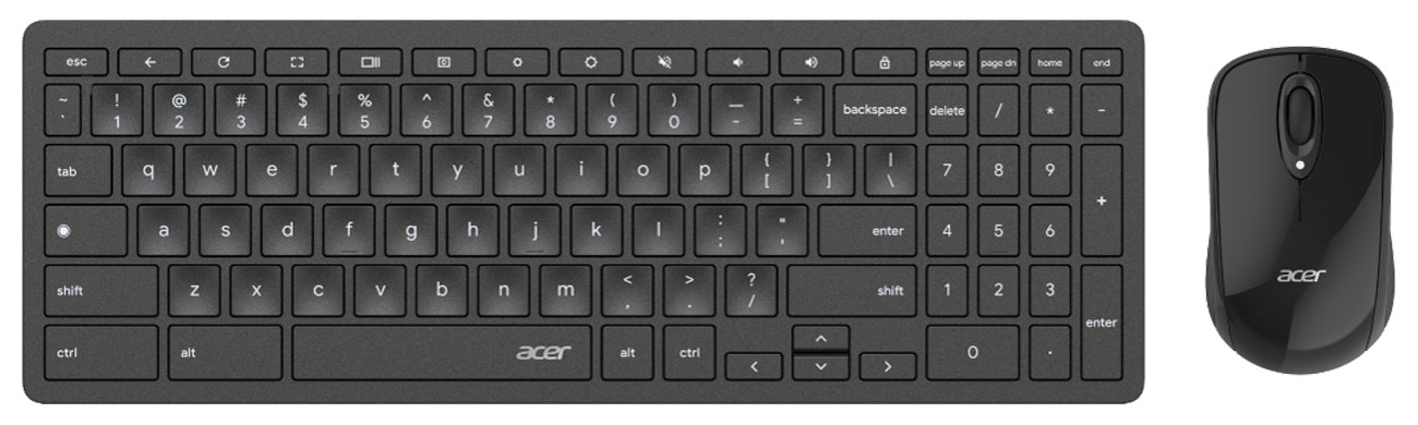 Acer Chrome combo set zestaw