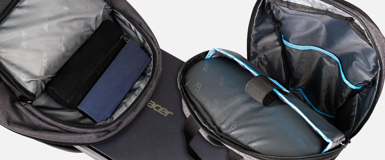 Acer Predator Urban Rucksack Innenraum