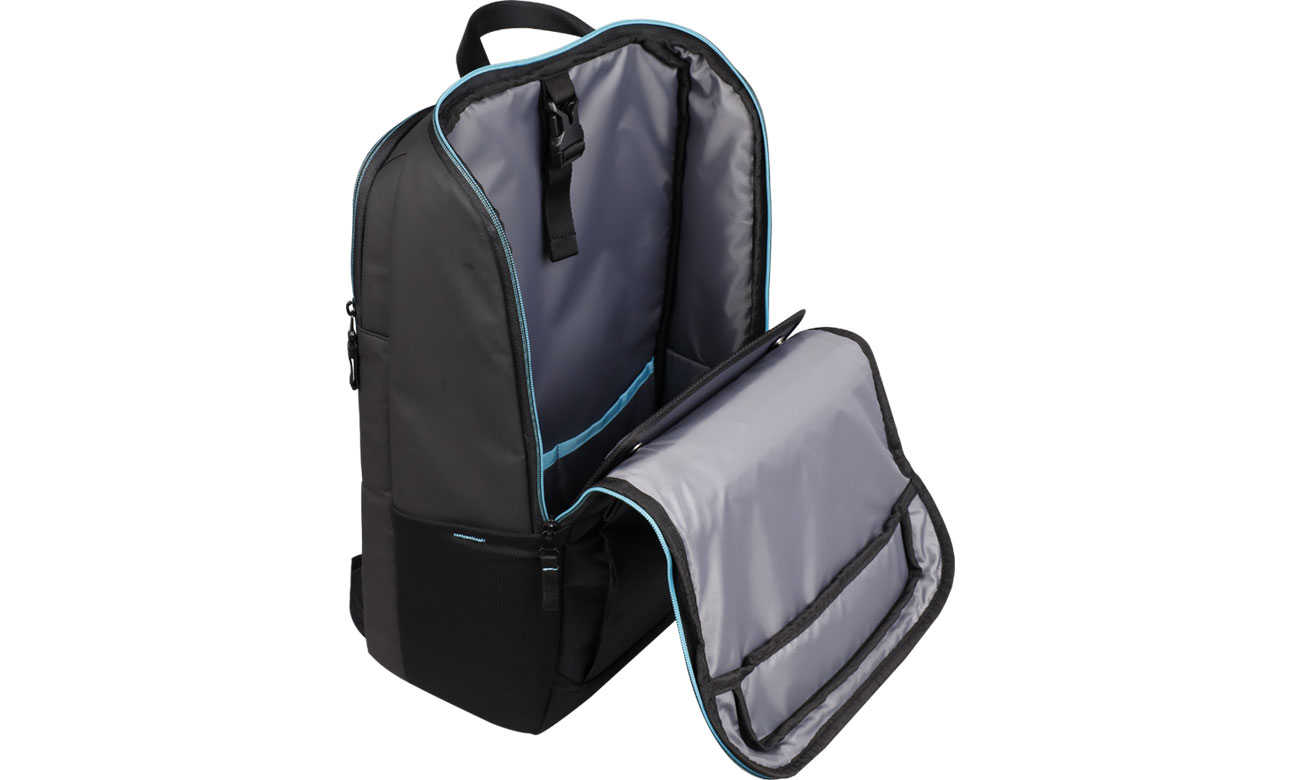 Acer Predator Hybrid backpack 17'' wnętrze
