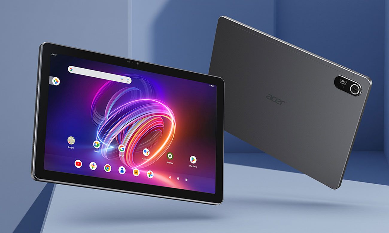 Acer Iconia Tab P11 Bildschirm und Rückseite