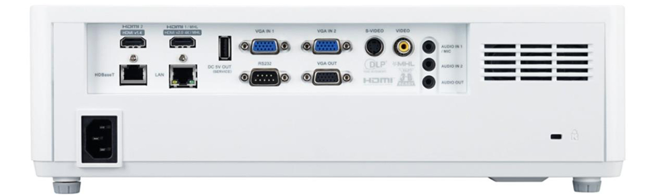 Acer PL6510 Rückseite