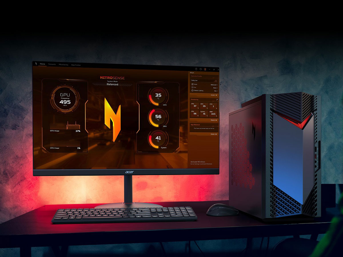 Acer Nitro 50 Leistung