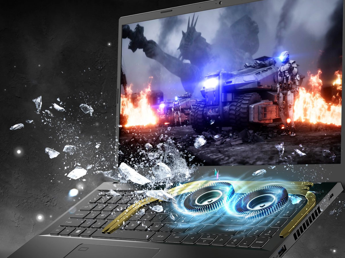 Acer Nitro V układ chłodzenia