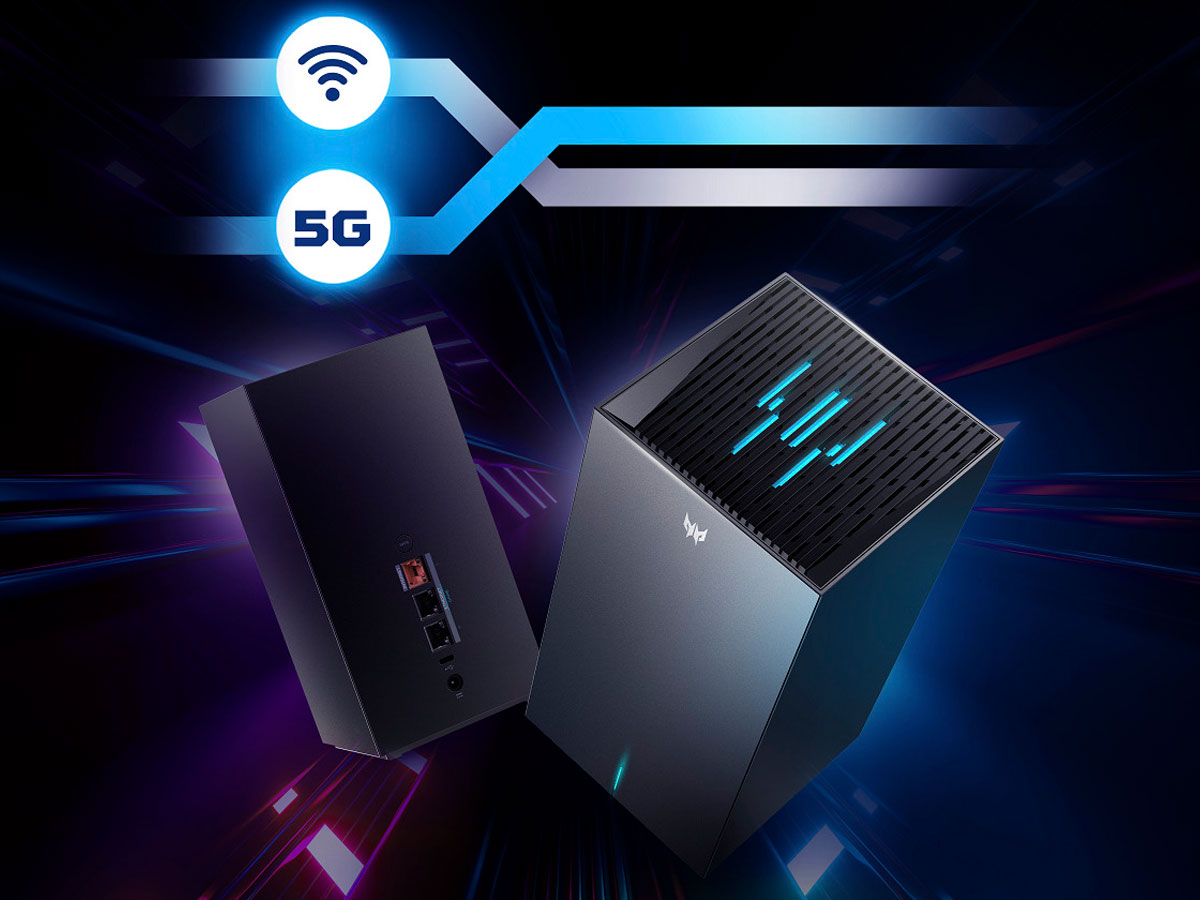 Acer Predator Connect X7 5G CPE Wi-Fi und 5G Konnektivität