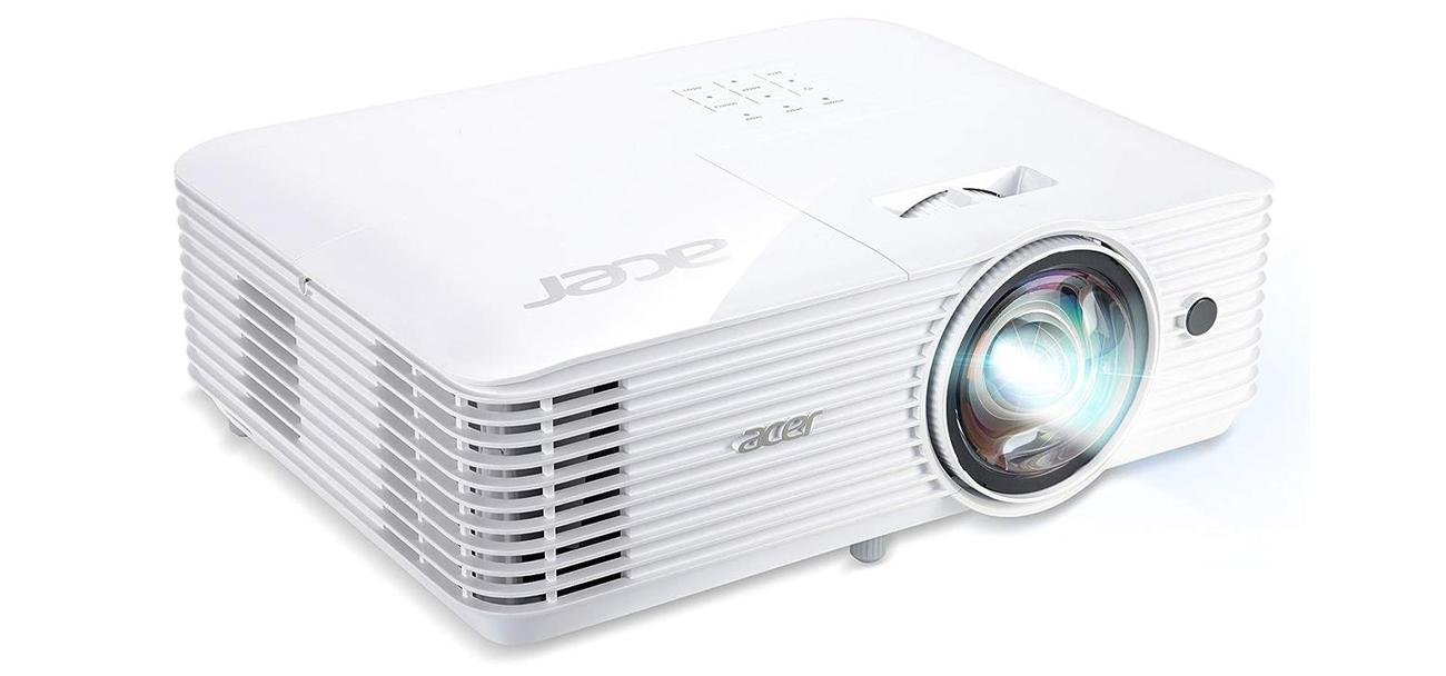 Acer S1386WH Frontansicht von der Seite