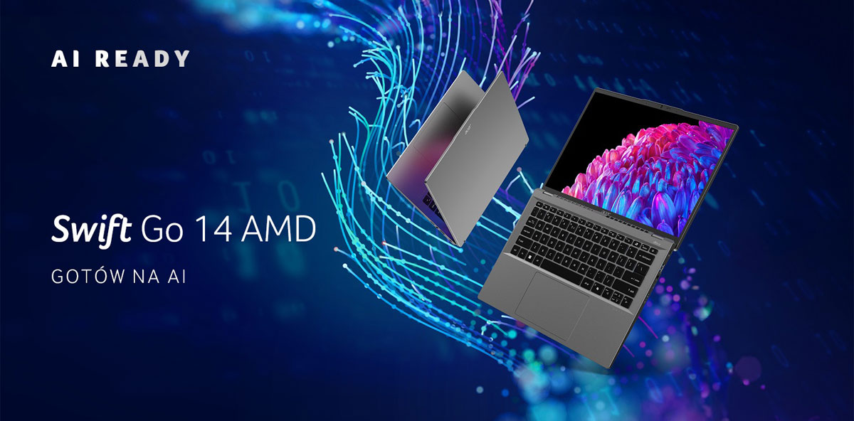 Acer Swift Go wygląd laptopa