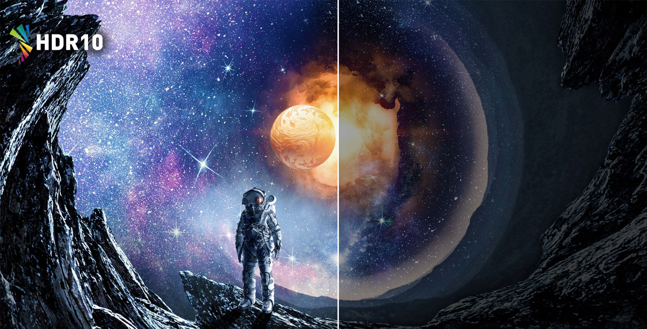 Realistische Bilder mit HDR10